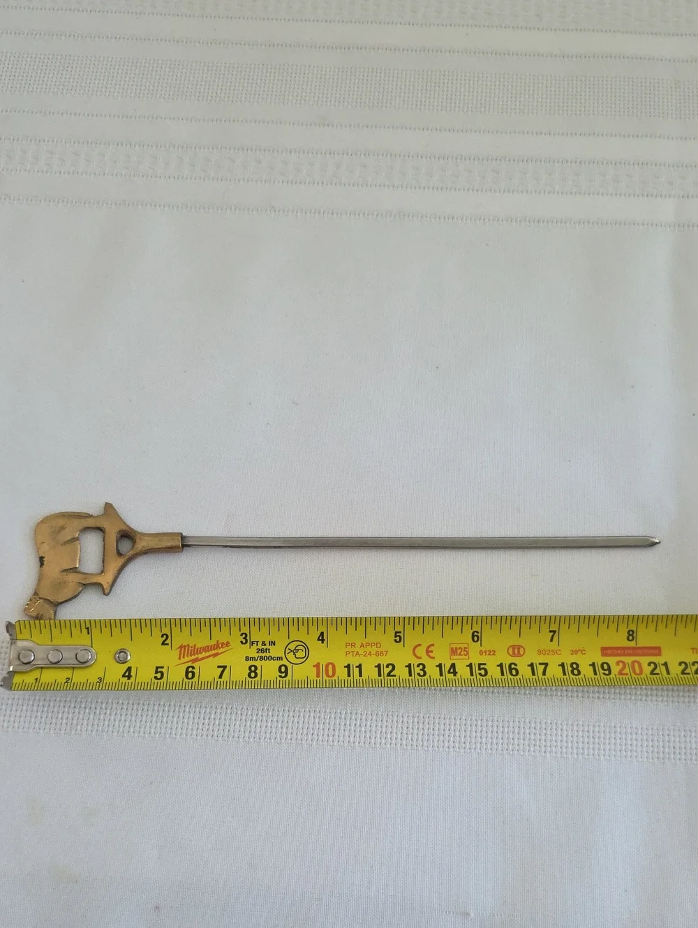 11 Skewers, Brass/Stainless Steel, Animals
